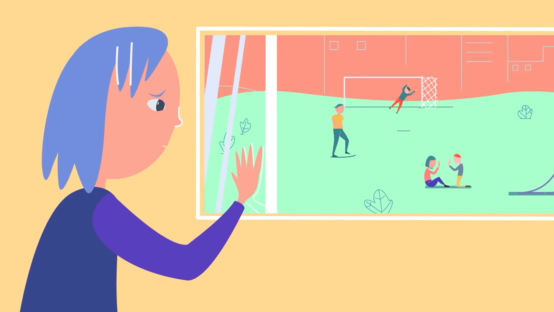Animated explainer video for the solidarity crowdfunding platform Migranodearena